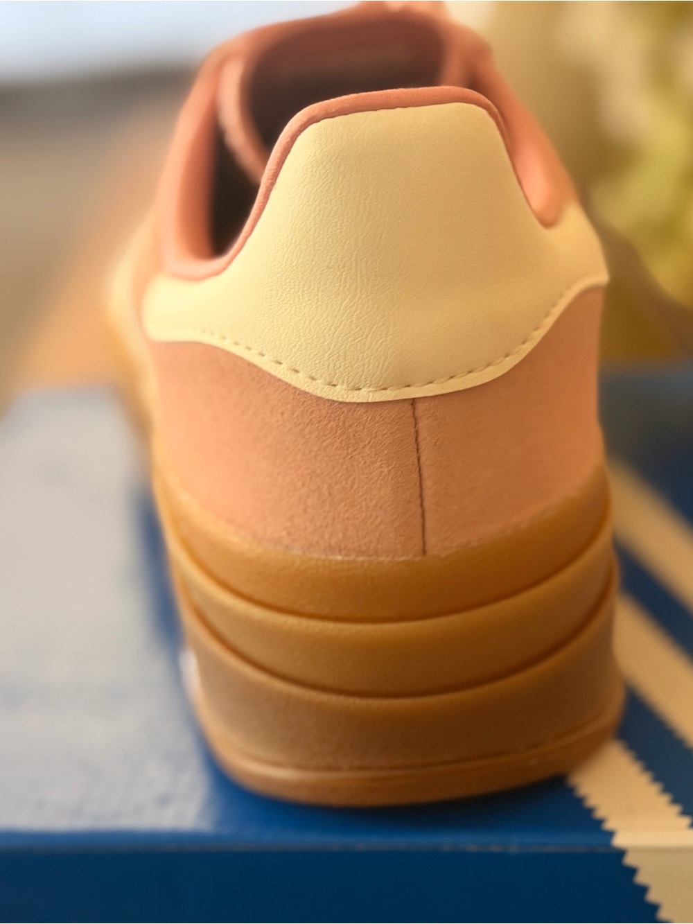 New Adidas Gazelle Platform Women’s Sneakers - Pink - Picture 3 of 6